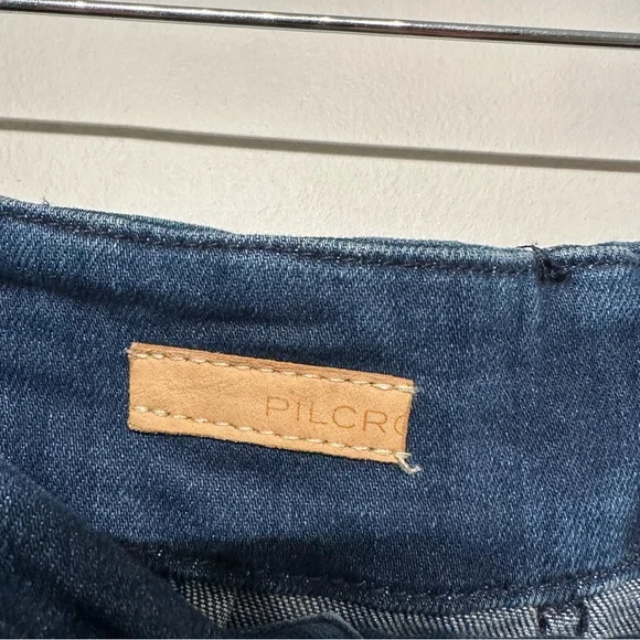 Pilcro Anthropologie The Skippy Wide Leg Sailor Jeans 29 - Picture 6 of 8